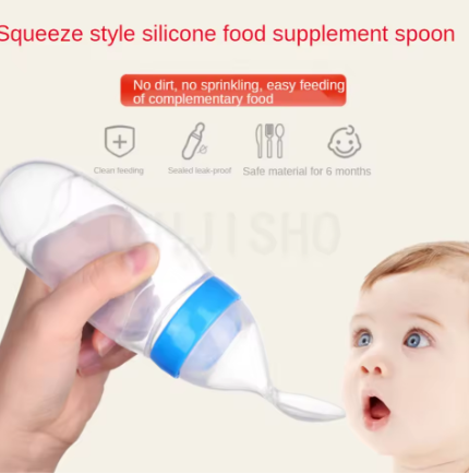 Silicone Baby Bottle Feeder