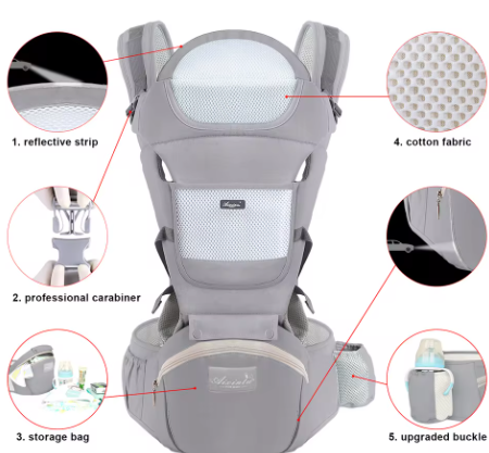 Ergonomic Baby Carrier Backpack