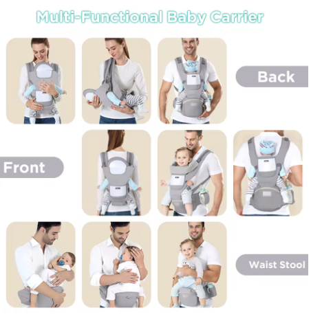 Ergonomic Baby Carrier Backpack