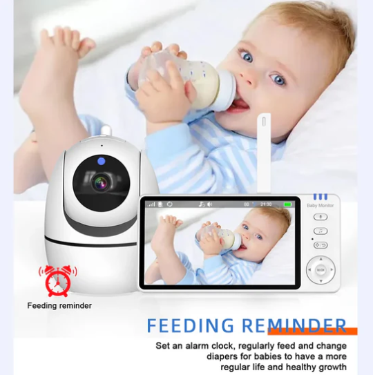 5.0 Inch Video Baby Monitor With Pan Tilt