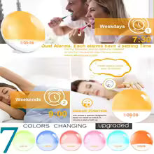 Wake Up Light Alarm Clock Sunrise