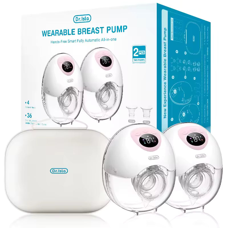 Wearable Electric Breast Pump 4 Modes 36Suction Levels