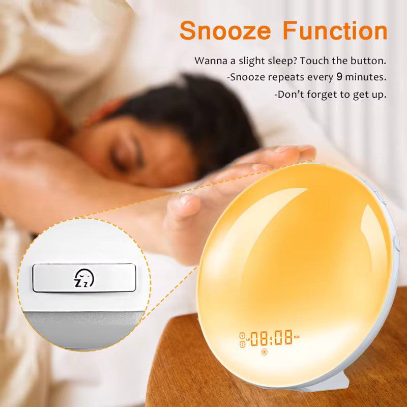 Wake Up Light Alarm Clock Sunrise