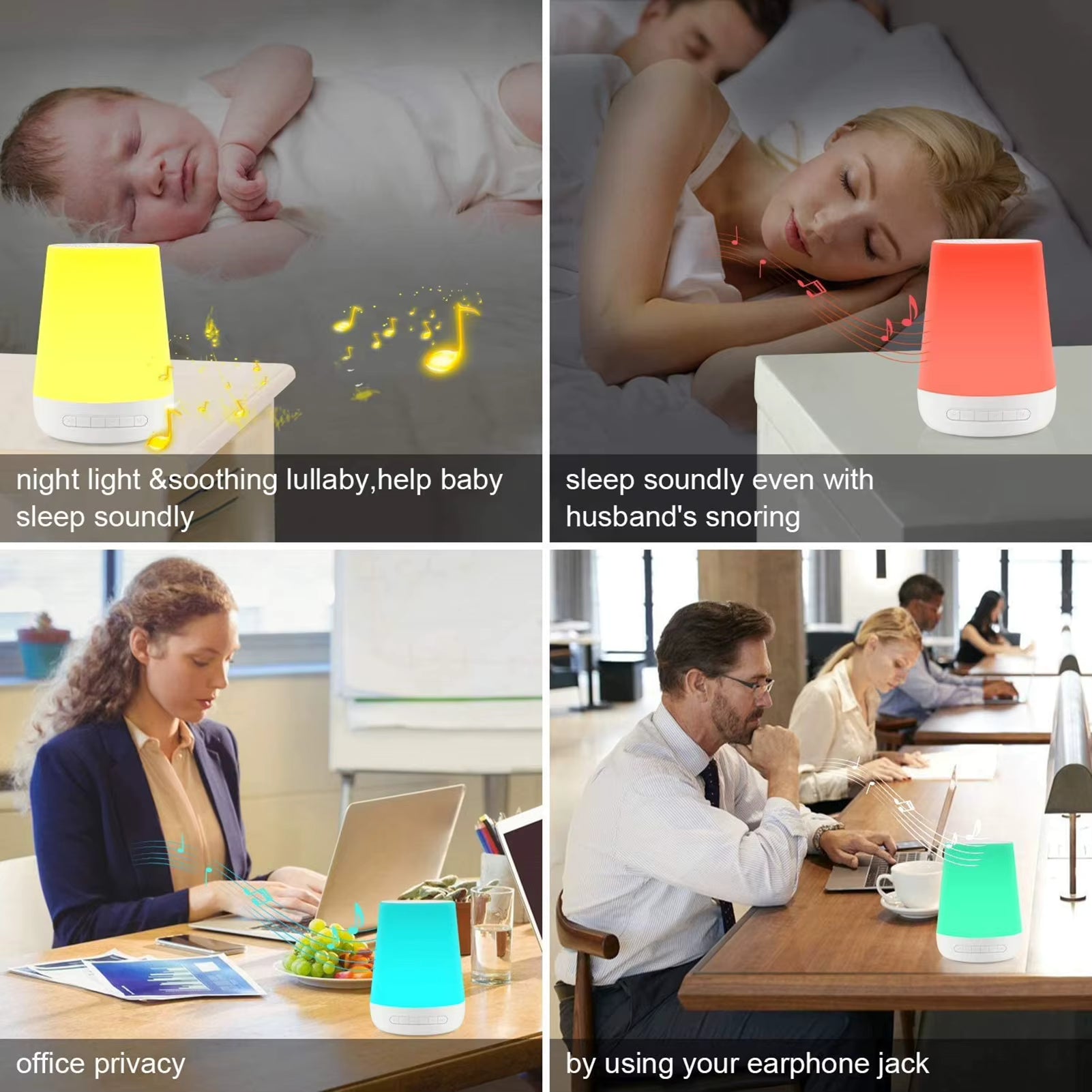 MBZ085 White Noise Machine Baby Sleep