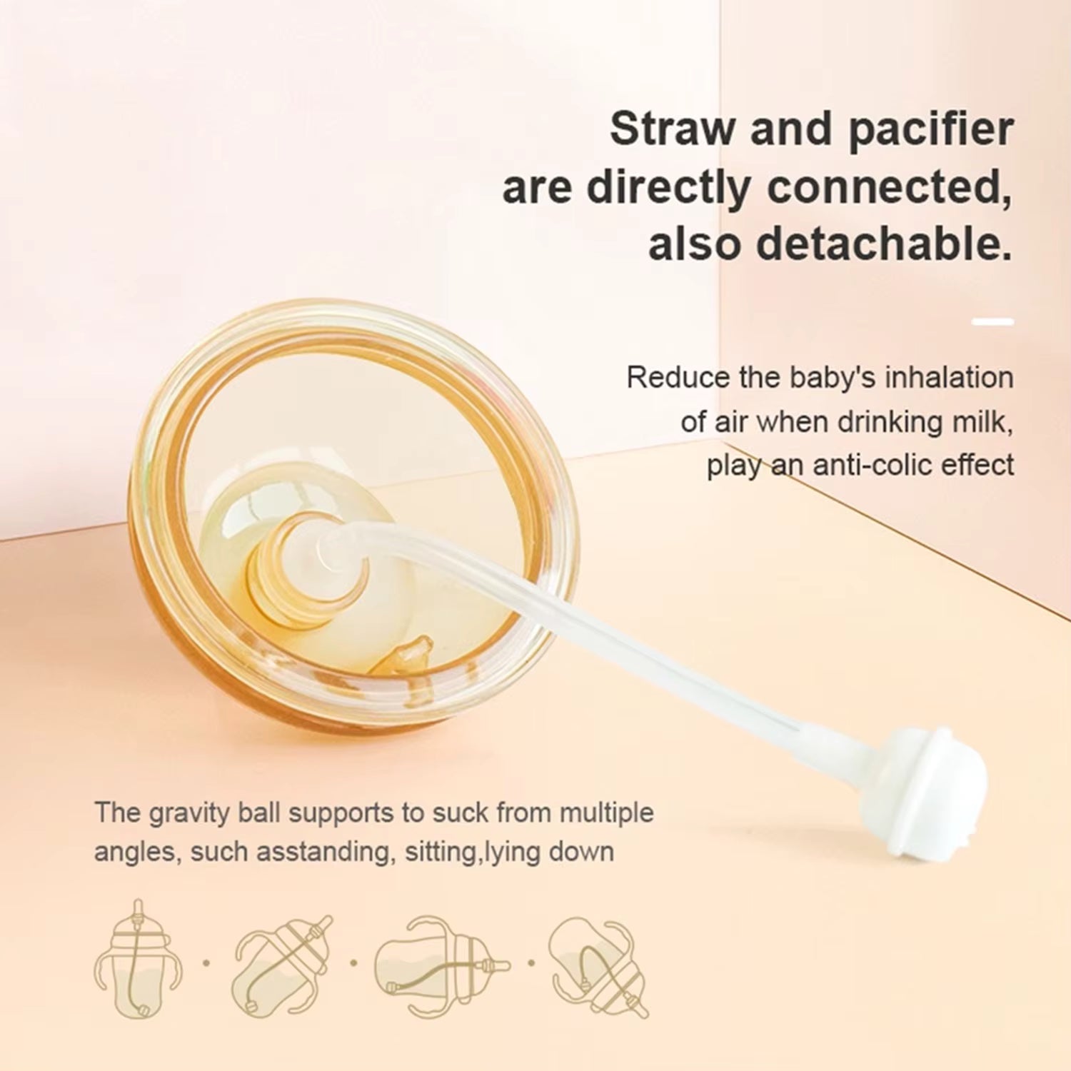 BPA-Free Silicone Baby Bottle