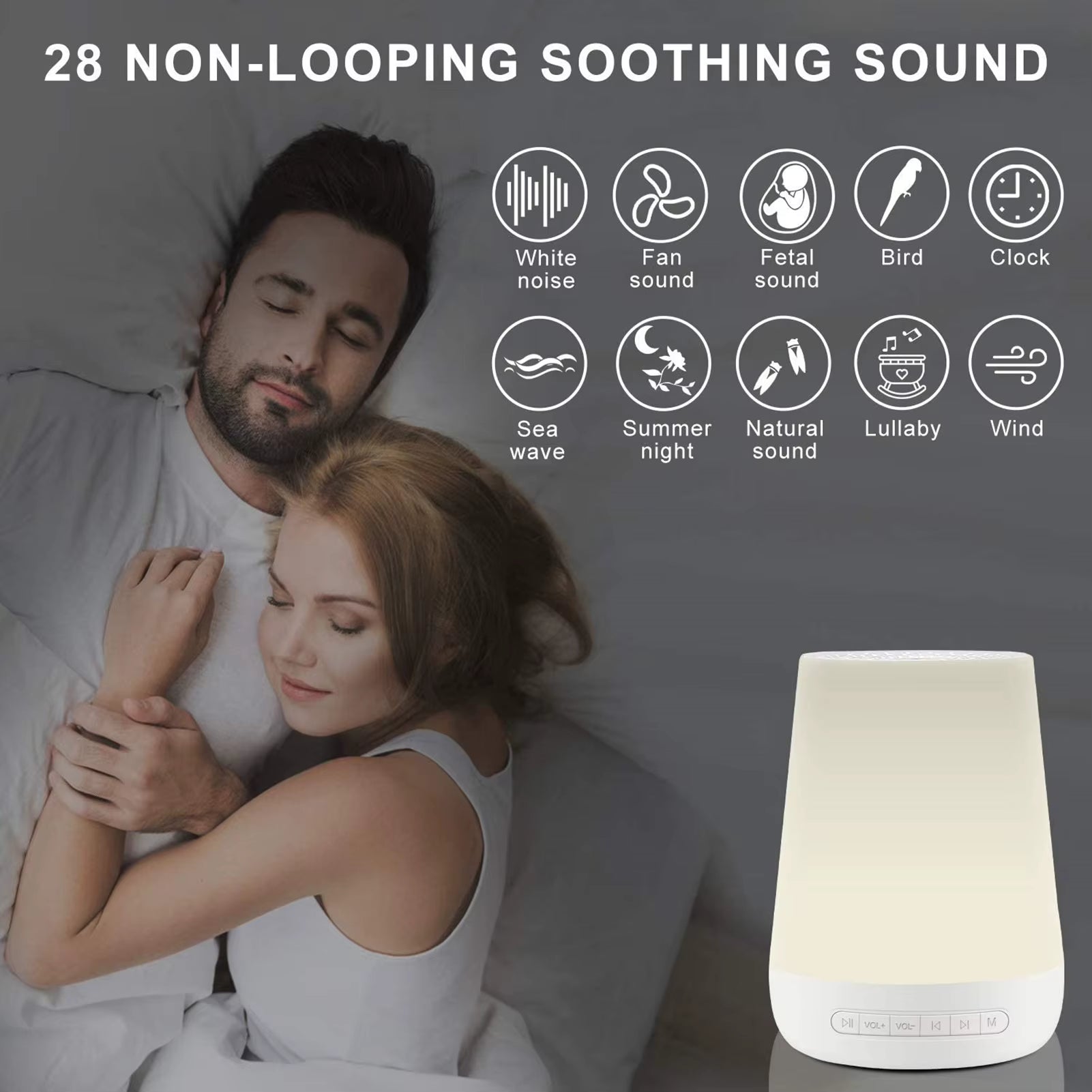MBZ085 White Noise Machine Baby Sleep