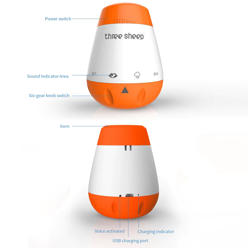 Baby White Noise Machine & Smart Music