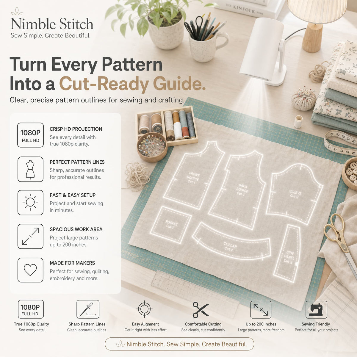 Nimble Stitch™ Pattern Projector