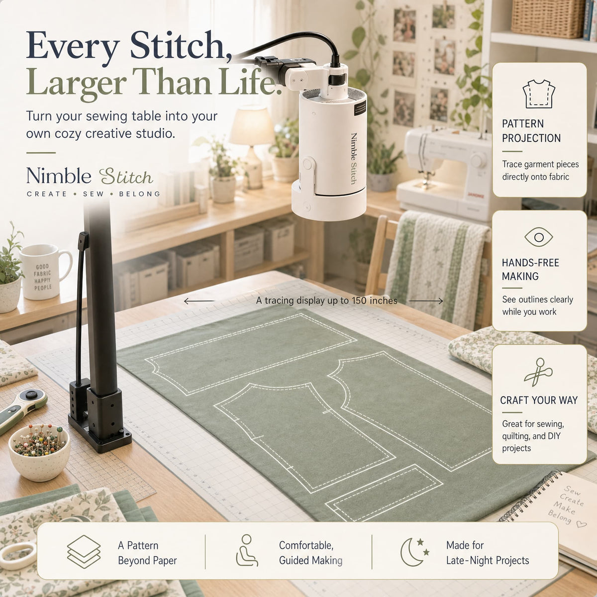 Nimble Stitch™ Pattern Projector